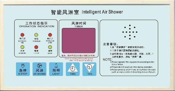 风淋室控制器主板面膜效果图